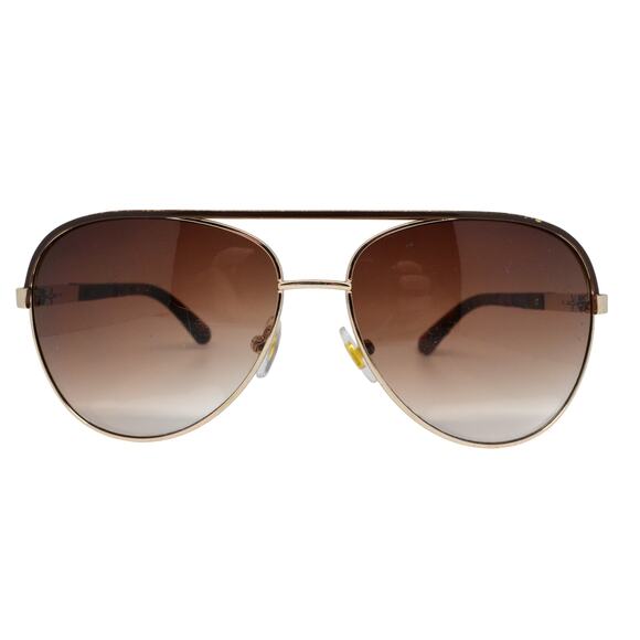 Guess Brown/Gold Aviator Sunglasses - FAIR CONDITION - Picture 4 of 15